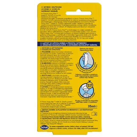Dr. Scholl's, kit de îndepărtare a negilor și a verucilor
