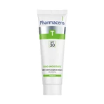 Lote Pharmaceris T Sebo-Moistatic, crema facial hidratante y calmante, FPS 30, 50 ml + Puri-Sebogel, gel limpiador T antibacteriano para el rostro, 80 ml