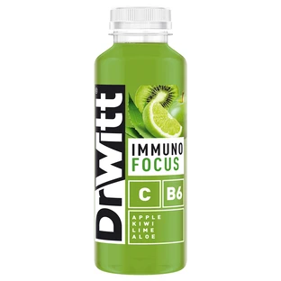 Dr Witt Immuno Focus, boisson, kiwi, citron vert et aloe vera, 400 ml