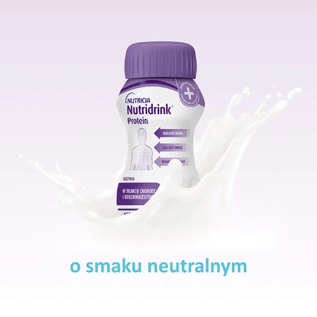 Nutridrink Kit de proteínas, preparado nutricional, sabor neutro, 8 x 125 ml + recetario gratuito