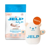 Jelp Baby 0+, praf de spălat hipoalergenic, culoare, 2,25 kg + ursuleț de pluș gratuit