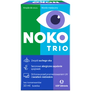 Noko Trio, picături pentru ochi, 10 ml