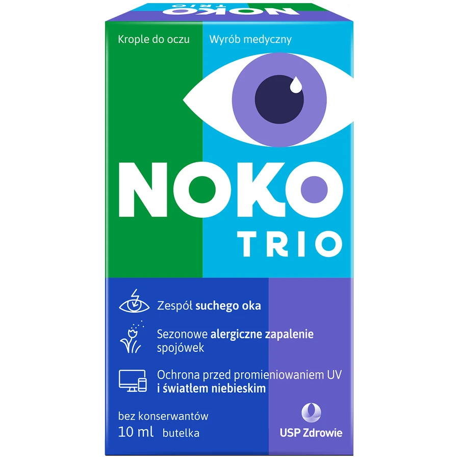 Noko Trio, picături pentru ochi, 10 ml