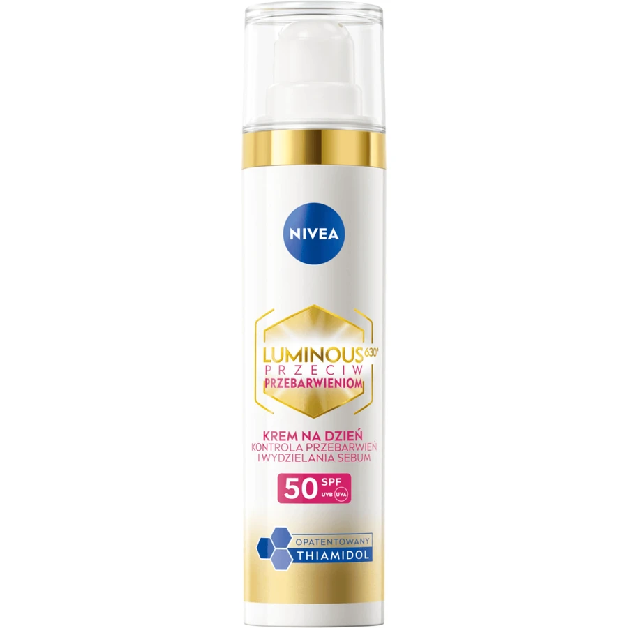 Nivea Cellular Luminous 630, crema de día antipigmentación, FPS 50, 40 ml