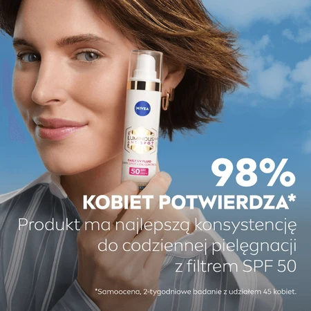 Nivea Cellular Luminous 630, crema de día antipigmentación, FPS 50, 40 ml