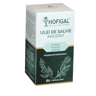 Macerado de aceite de salvia, 60 cápsulas blandas, Hofigal