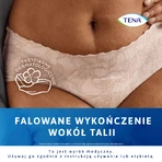 Tena Silhouette Plus Blanco, bragas absorbentes discretas para mujer, talla M, 12 unidades