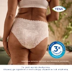 Tena Silhouette Plus Blanco, bragas absorbentes discretas para mujer, talla M, 12 unidades