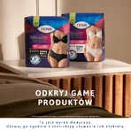 Tena Silhouette Plus Blanco, bragas absorbentes discretas para mujer, talla M, 12 unidades