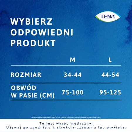 Tena Silhouette Plus Blanco, bragas absorbentes discretas para mujer, talla M, 12 unidades