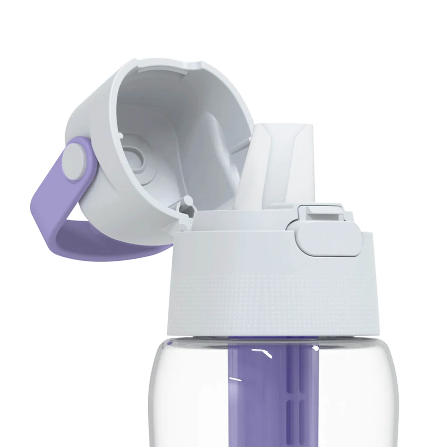 Dafi Solid, sticlă cu filtru de apă, lavanda, 0,5 l + filtru de apă, 1 buc