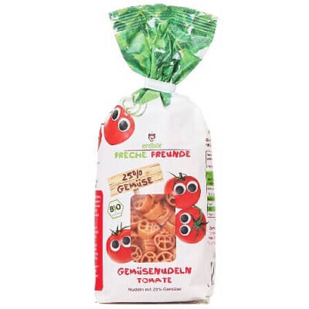 Biologische harde tarwe pasta met tomaten, 300 g, Erdbar