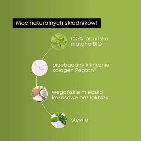 Colágeno Supersonic Matcha Latte, 280 g