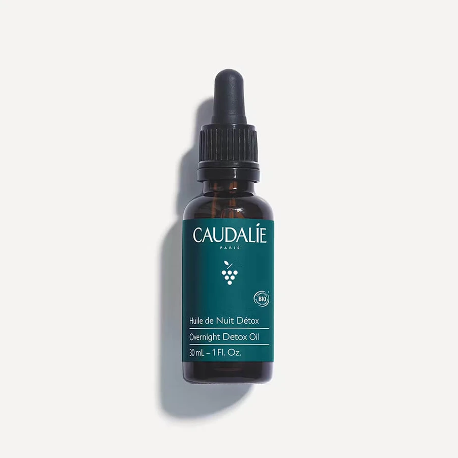 Caudalie Vinoclean, olio notte detox, 30 ml