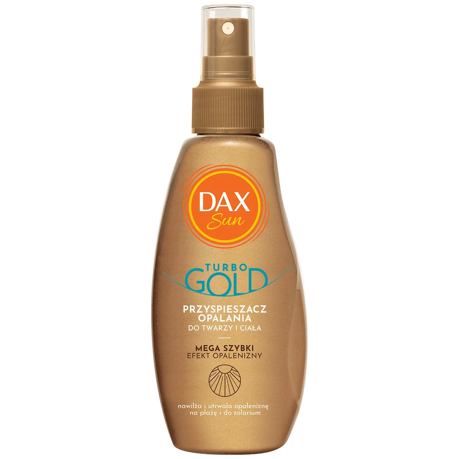 DAX Sun Turbo Gold, acelerador del bronceado facial y corporal, 200 ml