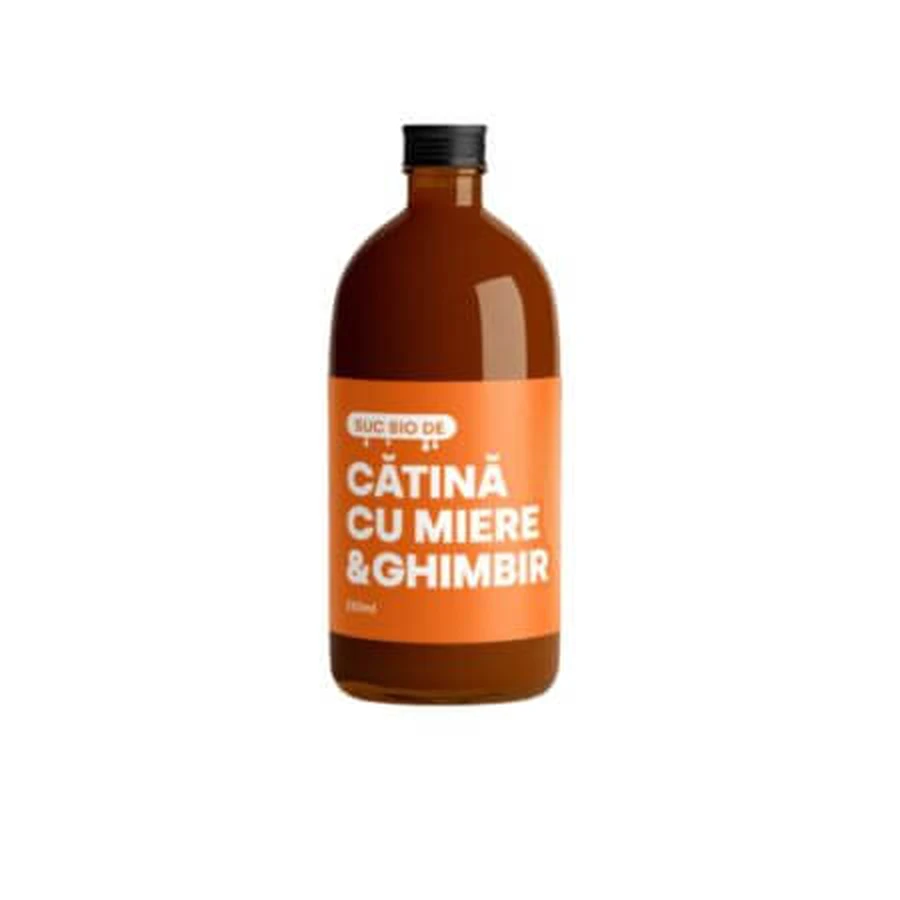 Succo di Catena biologico, Miele e Zenzero, 250 ml, Catineata
