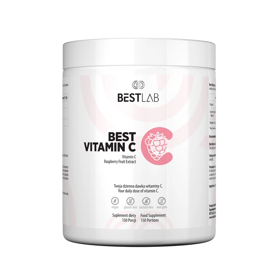 BestLab Best Vitamina C, pulbere, 195 g