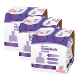 Zestaw Nutridrink Protein, preparat odżywczy, rześki smak czerwonych owoców, 12 x 125 ml