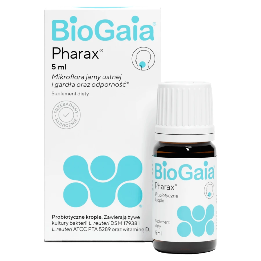 BioGaia Pharax, gotas para niños y adultos, 5 ml