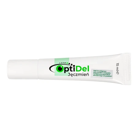 OptiDel Barley, pommade pour les paupières pour l'orge externe, 15 ml