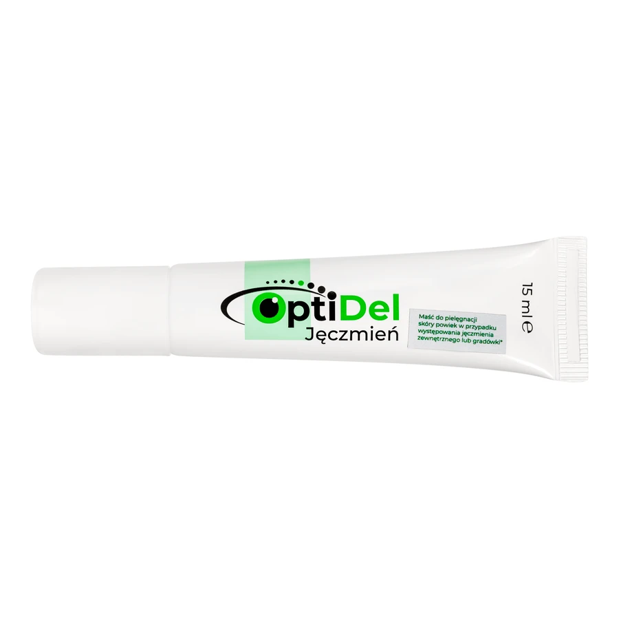 OptiDel Barley, pommade pour les paupières pour l'orge externe, 15 ml