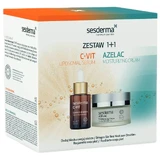 Kit Sesderma Azelac, crème hydratante, 50 ml + C-Vit, sérum visage à liposomes, 30 ml