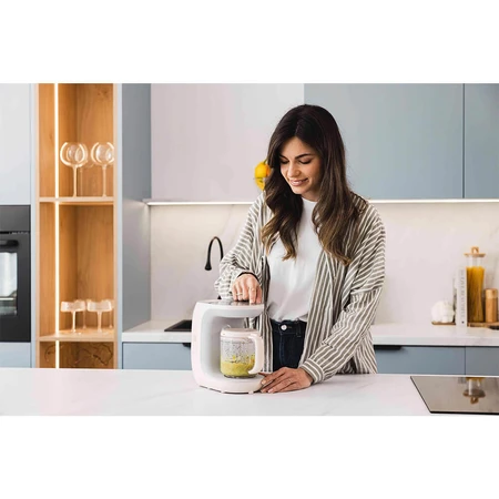 Momini NutriBlend, batidora multiuso a vapor para niños 6en1