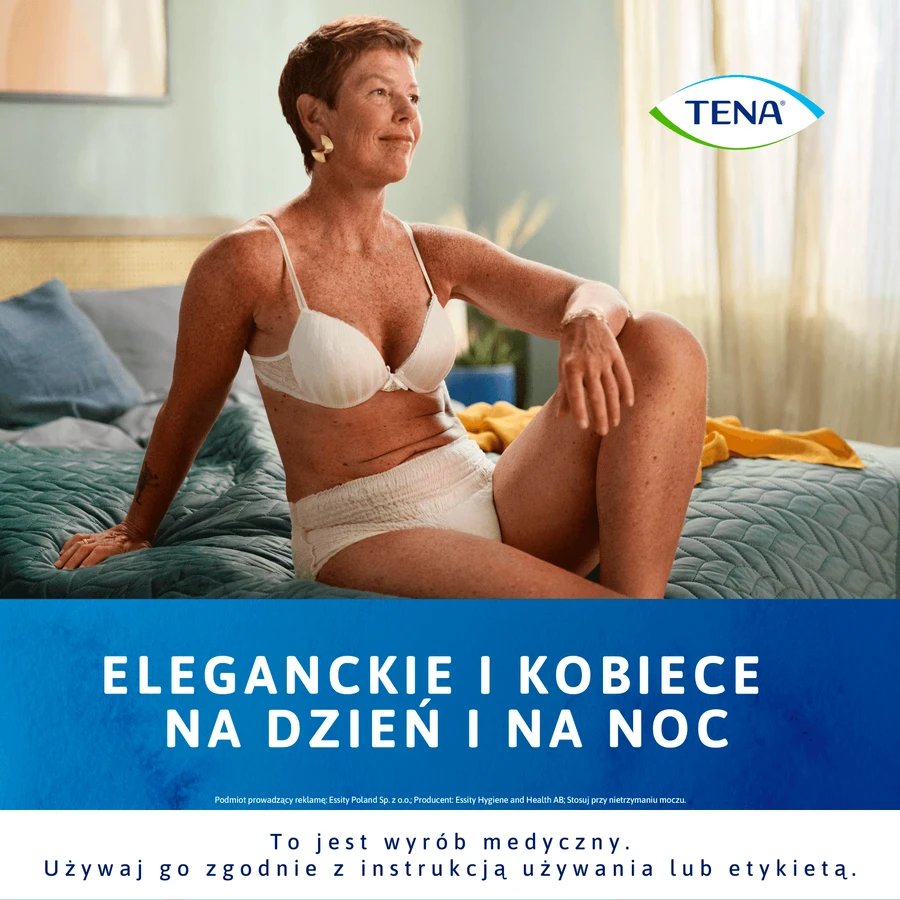 Tena Lady Pants Creme, saugfähige Slips, Größe M, 75-105 cm, Plus, 30 Stück