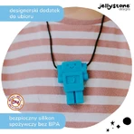 Jellystone Designs, colgante antiestrés, robot, azul, a partir de 3 años, 1 pieza
