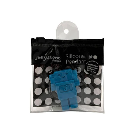 Jellystone Designs, colgante antiestrés, robot, azul, a partir de 3 años, 1 pieza