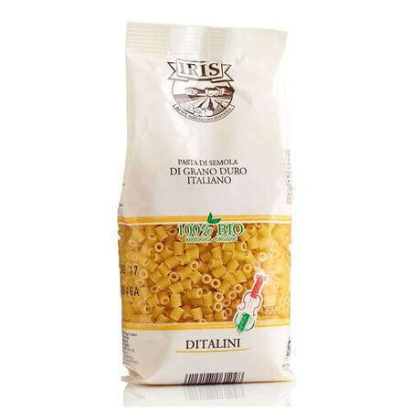 Pasta integrale Ditalini, 250 g, Iris Bio