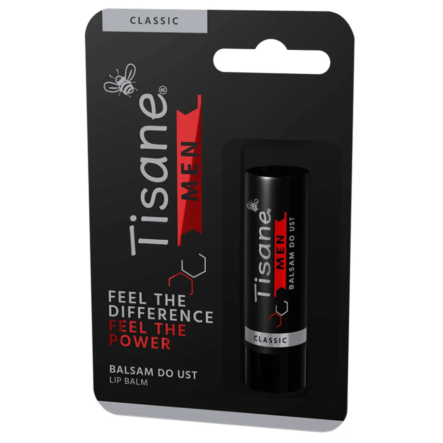 Tisane Classic Men, bálsamo labial, 5,1 g