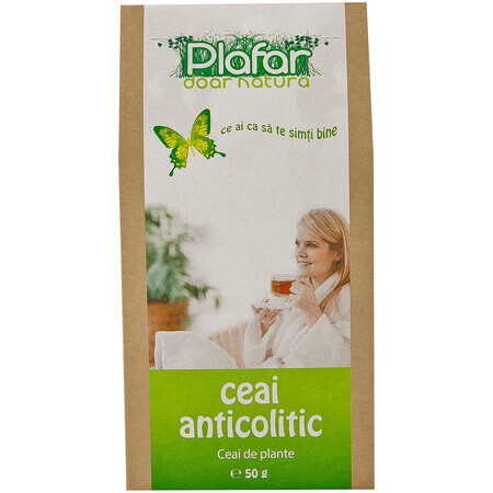 Ceai anticolitic, 50 g, Plafar