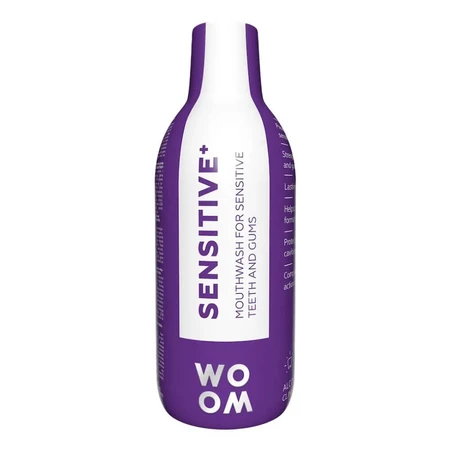 Woom Sensitive+, mouthwash for tooth sensitivity, 500 ml