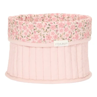 Cos de depozitare matlasat, 20 cm, Fairy Floral, Little Dutch