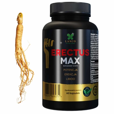 Lanco Nutritions Erectus Max, 60 capsule