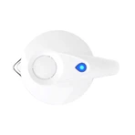 Dafi Crystal Led ulcior cu filtru din sticlă, alb, 2 l + filtru clasic, 1 buc