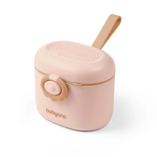 Dispensador portátil para leche en polvo y alimentos, Beige, 1 pieza, Babyono