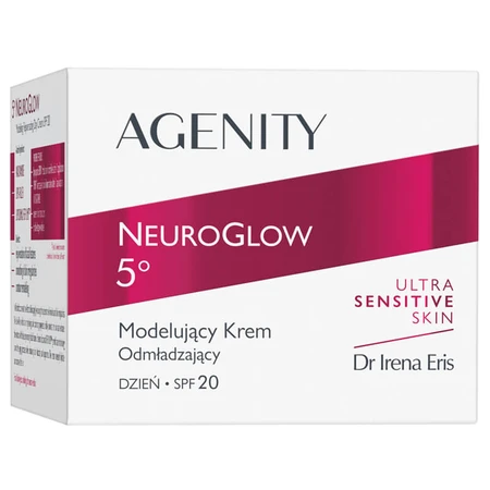 Agenity 5° NeuroGlow, modellerende verjongende dagcrème, SPF 20, 50 ml