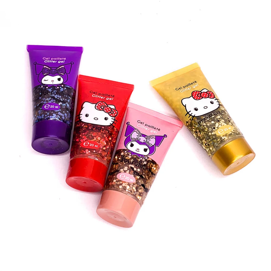Gel corporal con purpurina Hello Kitty & Friends, 20 ml, Take Care