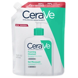 CeraVe, gel de curățare cu ceramide, piele normală și grasă, stoc, 473 ml