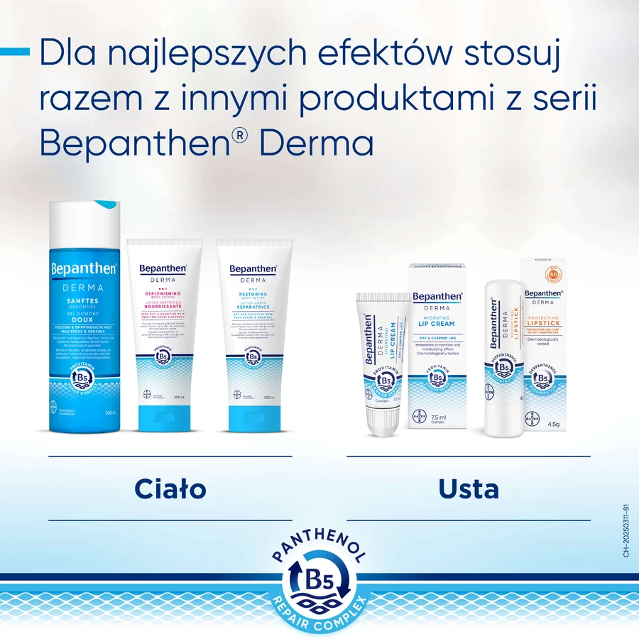 Bepanthen Derma Loción corporal restauradora, hidratante y revitalizante, 200 ml