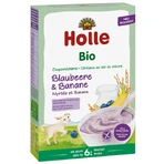Holle Bio Reisbrei, Heidelbeere und Banane mit Ziegenmilch, glutenfrei, ab 6 Monaten, 200 g