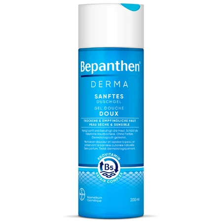 Bepanthen Derma, gel de spălare pentru corp, 200 ml
