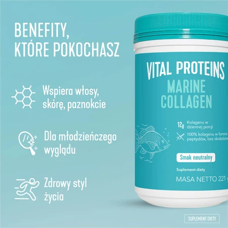 Vital Proteins Colágeno Marino, sabor neutro, 221 g