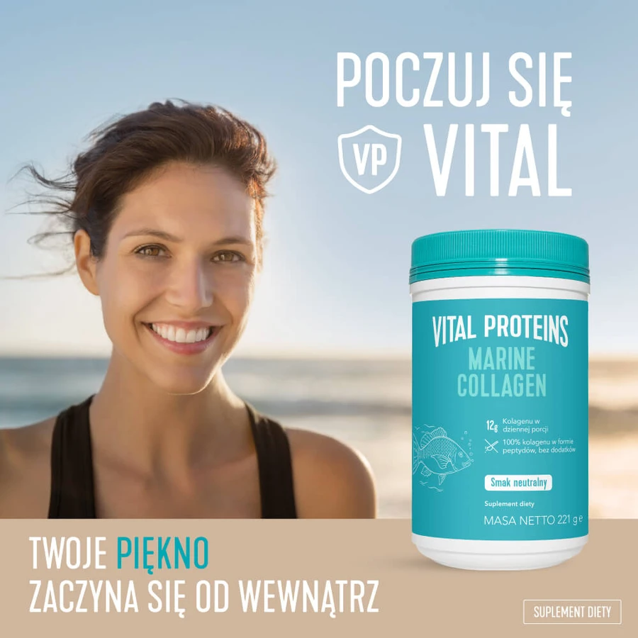 Vital Proteins Colágeno Marino, sabor neutro, 221 g