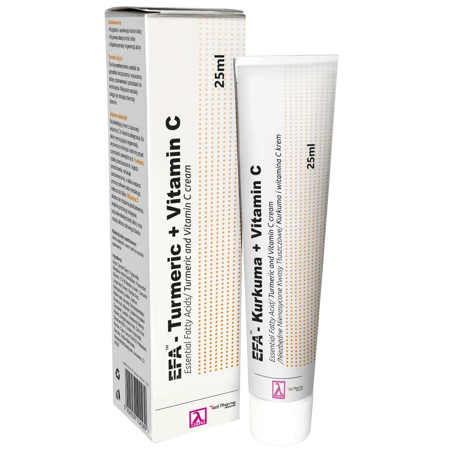 EFA Cúrcuma+Vitamina C, crema facial, 25 ml
