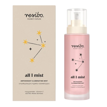 Resibo All I Mist, ceață antioxidantă de iluminare, 100 ml