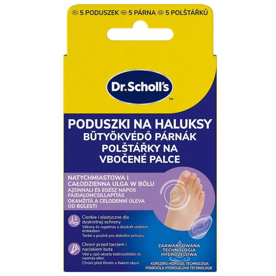 Dr. Scholl's, bunion pads, 5 stuks