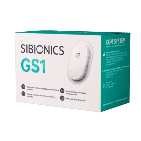 Sibionics GS1 sistema di monitoraggio continuo del glucosio, dai 3 anni in su, Diagnosis